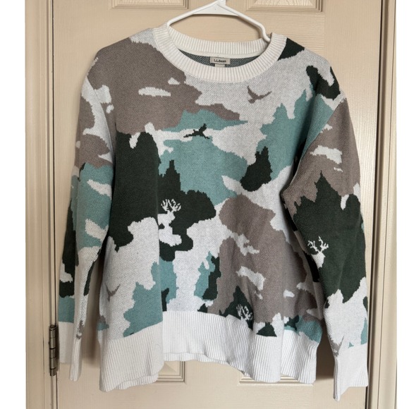 L.L. Bean Sweaters - Women's Camouflage Sweater